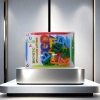 Creative DIY Magnet Set, multi-functional magnetic sheet puzzle, educational toy, family parent-child Interactive game gift box details Picture